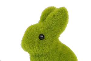 Juguete de peluche y peluche Animal Faux Moss Peeps Conejito de peluche Conejitos de peluche para decoraciones de fiesta Venta caliente 11cm Decoración de conejito de Pascua - Product Image 2