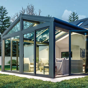 Structure en aluminium Jardin d'hiver Conservatoire Solaires Maisons en verre pour villa Jardin Dernier étage - Product Image 2