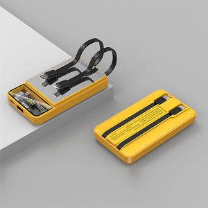 Banco de Energía Inalámbrico con Diseño de Espejo, 10000mAh, PD22.5W, QC18W, Indicador LED, Cable Doble, Carga Súper Rápida para iPhone, Última Tendencia - Product Image 4