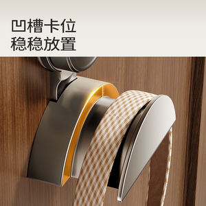 Gancho de succión para pared, organizador de ropa redondo de alta resistencia para baño, puerta de entrada, colgador de bolsas - Product Image 2