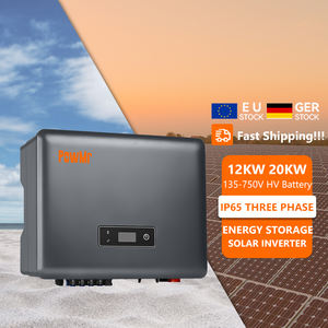 PowMr 10/12/15/20KW 750V 40A Hybrid HV Almacenamiento de energía Inversor solar Inversor híbrido solar trifásico MPPT - Product Image 1