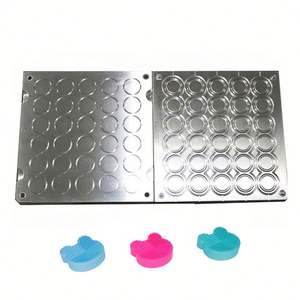 Molduras de compresa de silicona personalizadas de múltiples cavidades Moldes de compresión de juntas de goma irregulares - Product Image 1