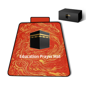 SZ10LOGO Meilleur cadeau islamique pour le Ramadan, tapis <span class=keywords><strong>de</strong></span> prière électronique interactif, design personnalisé, tapis <span class=keywords><strong>de</strong></span> prière pour enfants musulmans avec 7 langues - Product Image 5