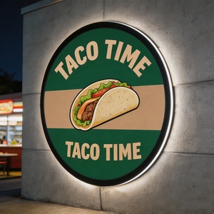 Custom Logo Acrylic LED Ultra Thin Light Box Sign Store Wall Decor Advertising Light Box Light for Shop Wall Decor - Product Image 3