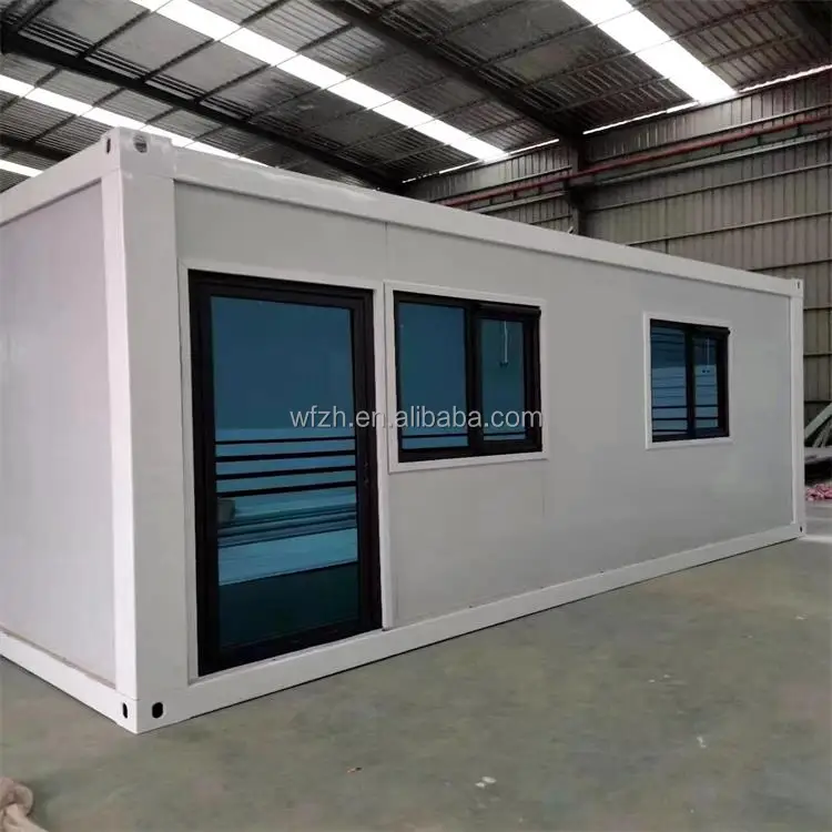 Hoge Kwaliteit Opvouwbare Kantoor Opvouwbare Geprefabriceerde Huizen Prefab Huis Container Huis