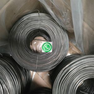 ลวดดัดเหล็กเคลือบสังกะสีแบบห่วงผูกวัสดุก่อสร้างที่มีบริการตัดและดัด - Product Image 4