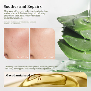 <span class=keywords><strong>Crema</strong></span> Facial en Barra de <span class=keywords><strong>Aloe</strong></span> <span class=keywords><strong>Vera</strong></span>, Hidratación Rápida, Bálsamo Reparador Calmante en Gel para Piel Seca, Dañada y Sensible, OEM/ODM, Éxito de Ventas en <span class=keywords><strong>Amazon</strong></span> - Product Image 5