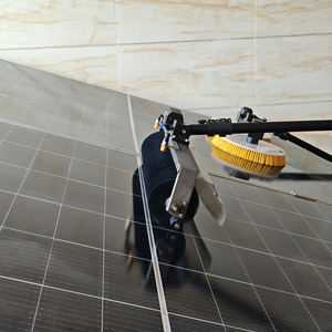 Machine de nettoyage à brosse rotative pour panneaux solaires photovoltaïques et panneaux solaires - Product Image 2