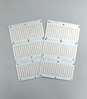 Carte de circuit imprimé en aluminium LED personnalisée, carte MCPCB, panneau en aluminium à découpe en V, carte de circuit imprimé en aluminium pour éclairage LED, certifiée ROHS UL, carte de circuit imprimé OEM