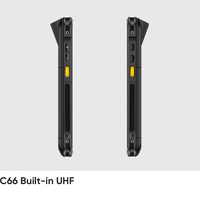 Lecteur RFID UHF sans fil portable Vanch C66 avec système d'exploitation Android 13 WIFI//4G Matériel ABS pour la gestion d'entrepôt