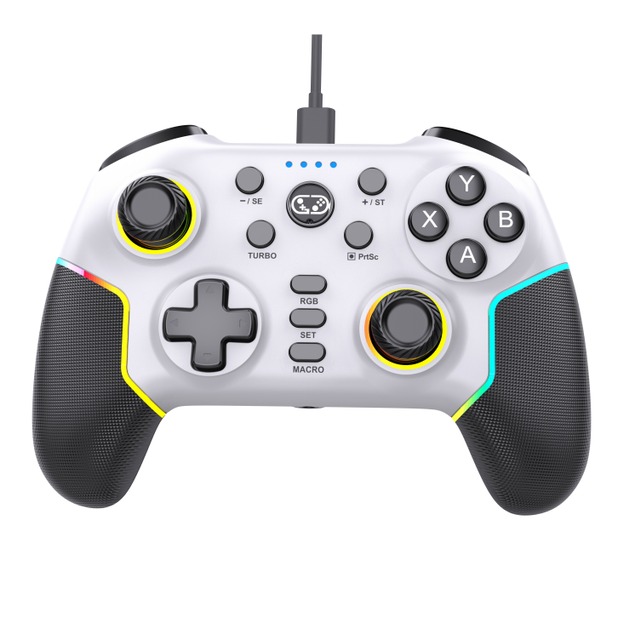 Wired Gamepad Controller for PC Windows 7/8/10/11,Android TV Box,PS3,with Turbo&Macro Function