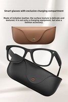 Gafas Inteligentes con IA de Alta Calidad, MTS ULTRA, Activación por Voz, Traducción Inteligente, Cámara 1080P, IPX-5, Caja de Carga Magnética, Llamadas