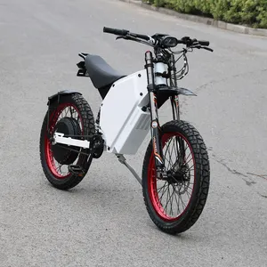Sepeda Elektrik 72V 8000W dengan Baterai Lithium 38.4Ah, Sepeda Bantuan Listrik Terbaik