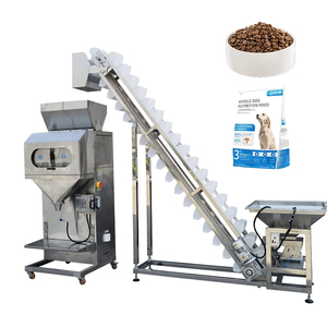 Machine de remplissage semi-automatique à vibration pour granulés, particules, noix, <span class=keywords><strong>graines</strong></span>, grains de café, sacs pour animaux, bouteilles, canettes, avec capacité de pesée de 1 à 5 kg - Product Image 5