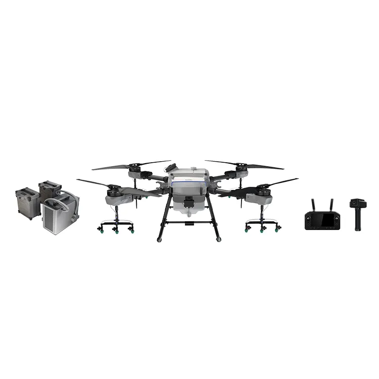 30L 4-axis multi-rotor remote control uav agricultural crop pesticide sprayer multicopter drone frame kit