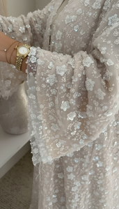 Sequin Embroidery 2026 Elegant New Collection Wholesale Front Open Dubai Luxury Custom <strong>Abaya</strong> for Muslim Women Casual and <strong>Prayer</strong> - Product Image 2