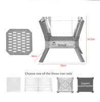 Poêle à granulés de cuisine pour le camping Mini Biolite sans fumée à charbon de bois multi-combustibles