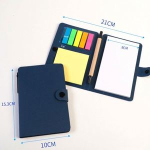 Bloc de Notas Adhesivo con Etiquetas Autoadhesivas Reutilizables para Marcar Páginas y Resaltar, Papel Kraft, Ideal para Regalo - Product Image 1