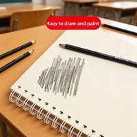 Bloc de Dibujo de Formato A3/A4/8K para Estudiantes de Arte y Niños, Papel Grueso para Acuarela y Lápices de Colores, Hecho en China
