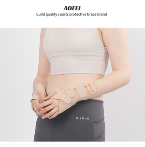 Attelle de soutien <span class=keywords><strong>du</strong></span> poignet Premium Comfort Fit, stabilisateur de compression réglable pour <span class=keywords><strong>le</strong></span> <span class=keywords><strong>syndrome</strong></span> <span class=keywords><strong>du</strong></span> <span class=keywords><strong>canal</strong></span> <span class=keywords><strong>carpien</strong></span>, l'arthrite et la récupération post-chirurgicale - Product Image 6