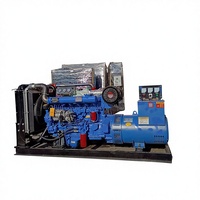 Groupe électrogène 200 kW au gaz naturel et biogaz, moteur 1800 tr/min, démarrage électrique 24 V CC, 50/60 Hz, alimentation de secours haute efficacité