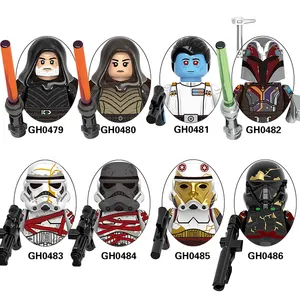 Baylan Skoll Guard Thrawn Shin Hati Sabine Wren Death Trooper Capitaine Enoch Mini Building Block Figurines Jouets pour enfants G0161