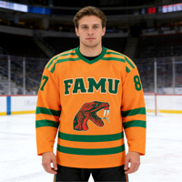 Maillots et pulls de hockey d'équipe sur mesure de haute qualité, respirants, 100 % polyester, imprimés par sublimation
