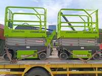 Plateforme élévatrice à ciseaux ZOOMLION ZS0607HD, capacité de charge de 230 kg, hauteur de travail de 7,8 m
