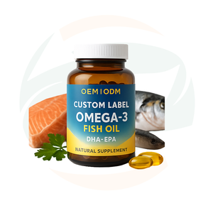 Oem Beste Kwaliteit Visolie Capsules Omega-3 Visolie Softgel Capsules Epa & Dha Ondersteunt Hart Hersenen Oog Gezondheid - Product Image 1