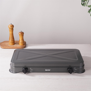Cocina de Gas de Alta Calidad con <span class=keywords><strong>Llama</strong></span> Ajustable, Hornilla de Gas de 2 Quemadores para Cocina Doméstica, Camping y Exteriores - Product Image 2