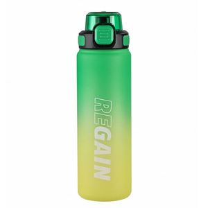 Nueva Botella de Senderismo de Plástico Tritan PETG de 1000 ml, Libre de BPA, Portátil, con Escala, Cierre de Empuje, para Camping, Envío Gratis - Product Image 4