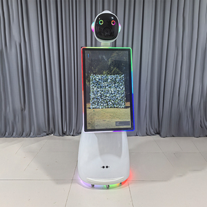 Robot Guide pour Salles d'Exposition et Centres Commerciaux, Reconnaissance Faciale, <span class=keywords><strong>Intelligence</strong></span> Artificielle, Caméra <span class=keywords><strong>Photo</strong></span>, Construction Métallique, WIFI - Product Image 4