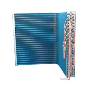 L Shaped Heat Pump Evaporator Air Conditioner Condenser Coil Replacement