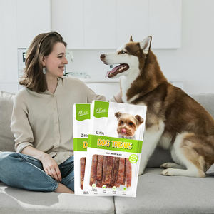 Alice OEM/ODM Premium secado al aire carne tocino rebanada perro golosinas secas aperitivos alimentos para perros de alta proteína dientes limpios golosinas para perros comida para mascotas - Product Image 5