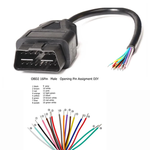 OBDII to J1939直角Yケーブル女性D & 男性Dコネクタ診断ツール2年保証自動車ワイヤーハーネス付き - Product Image 5