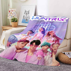Mantas de Felpa al por Mayor, Lindas y Modernas, Clásicas, con Dibujos Animados Kawaii, de Anime Coreano, Regalos para Niños - Product Image 2