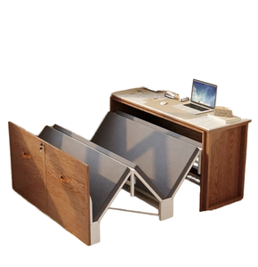Lit Murphy moderne en acier portable avec assemblage facile, multi-tailles pour le bureau et la chambre à coucher, utilisation pour la pause déjeuner - Product Image 4