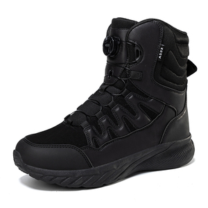 Botas de Trabajo para Hombre, Botas Martin, Botas Cortas de Tobillo, Botas de Seguridad, Botas Chukka para Senderismo y Excursionismo, de Gamuza Sintética, Nubuck, de Media Caña - Product Image 3