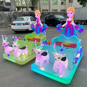 Coche de Choque para Niños, Coche Eléctrico Luminoso con Batería para Niños, Vehículos Recreativos para Adultos y Niños - Product Image 1