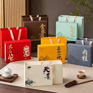 Set di Scatole Regalo Vuote di Lusso per Tè, Direttamente dal Produttore, per Confezionamento di Tè Nero Tie Guan Yin e Tè Oolong Phoenix - Product Image 4