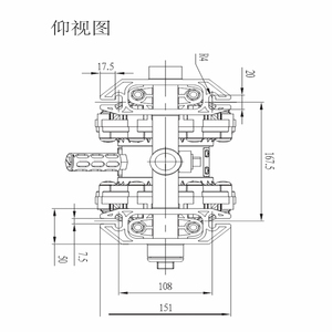 Pompe à diaphragme pneumatique auto-amorçante haute efficacité SUOU QBY-15STFF en acier inoxydable/PP/aluminium résistant à la corrosion - Product Image 3