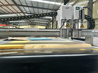 Máquina de Corte Oscilante CNC para EPE, Cartón, Cartulina, Espuma, Esponja, Papel de Nido de Abeja