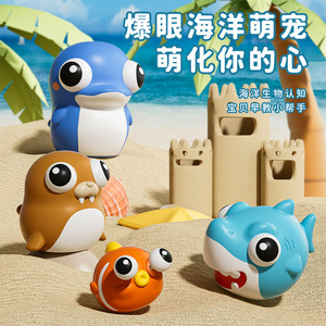 Nouveaux jouets amusants en silicone et plastique à presser, mignons dinosaures, balles anti-stress avec yeux qui sortent, mini anti-stress 8 cm pour enfants - Product Image 5