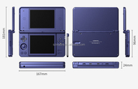 Consoles de jeu portables RG DS Plus Anbernic Flip, écran IPS double de 4,3 pouces, 4000 mAh, RK3568, consoles de jeu vidéo RG DS Plus Retroid