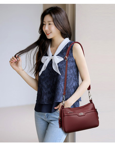 New High Quality Women Messenger Bags for Women Pu Leather Handbags Crossbody Bags Ladies Designer Shoulder Bags <b>Tote</b> Top-handle - Product Image 5