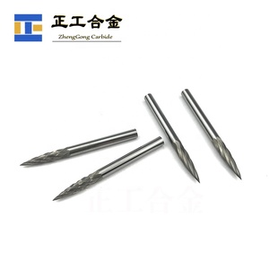 Cabezal de rectificado CNC de acero aleado recubierto de estaño, fresa rotativa, cabezal de electrorectificado con rosca de 10mm/6mm - Product Image 3