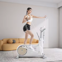 Barres de fitness intelligentes 2-en-1, résistance magnétique réglable, vélo cross trainer elliptique, meilleure vente, 2025