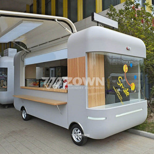 Battery Powered Towable Electric Food <b>Trailer</b> Multifunctional Mobile <b>Concession</b> Cart For Night Market Vending - Product Image 2