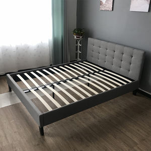 Cama de Lujo, Muebles de Dormitorio Modernos, Cama Tapizada de Tela Tamaño King - Product Image 6