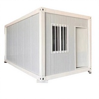 Maison conteneur mobile modulaire préfabriquée de luxe avec panneaux sandwich en coton, assemblage rapide, mini-maison